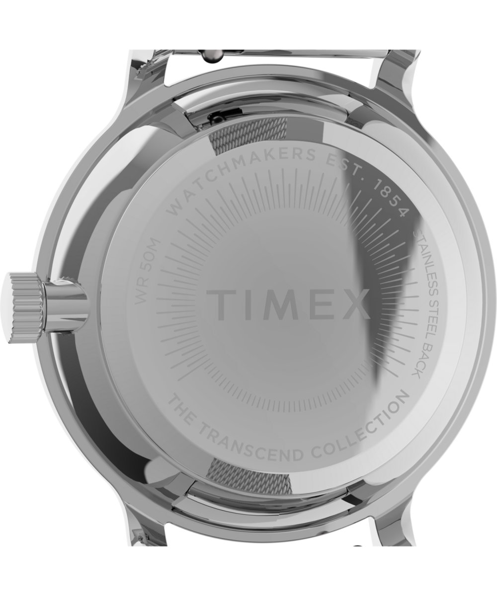 Transcend™ 31mm Stainless Steel Mesh Band Watch