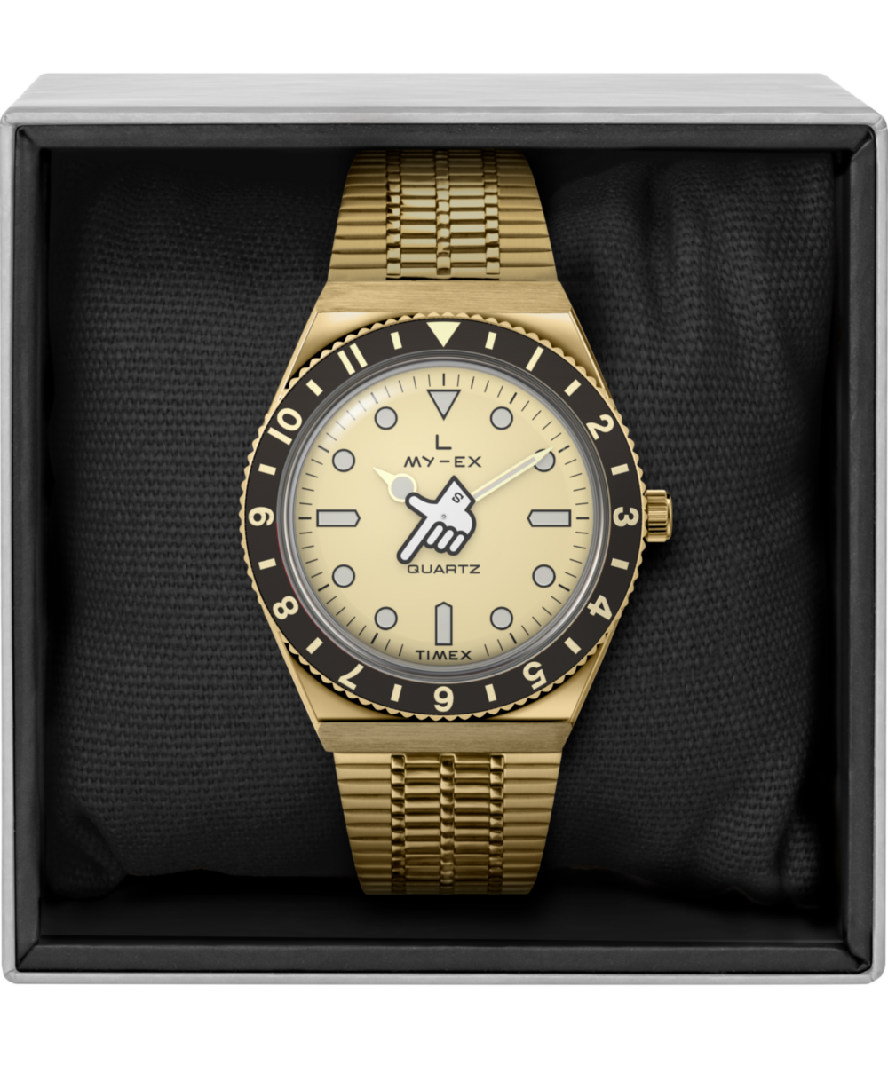 Timex x seconde/seconde/ Loser 38mm Stainless Steel Bracelet Watch