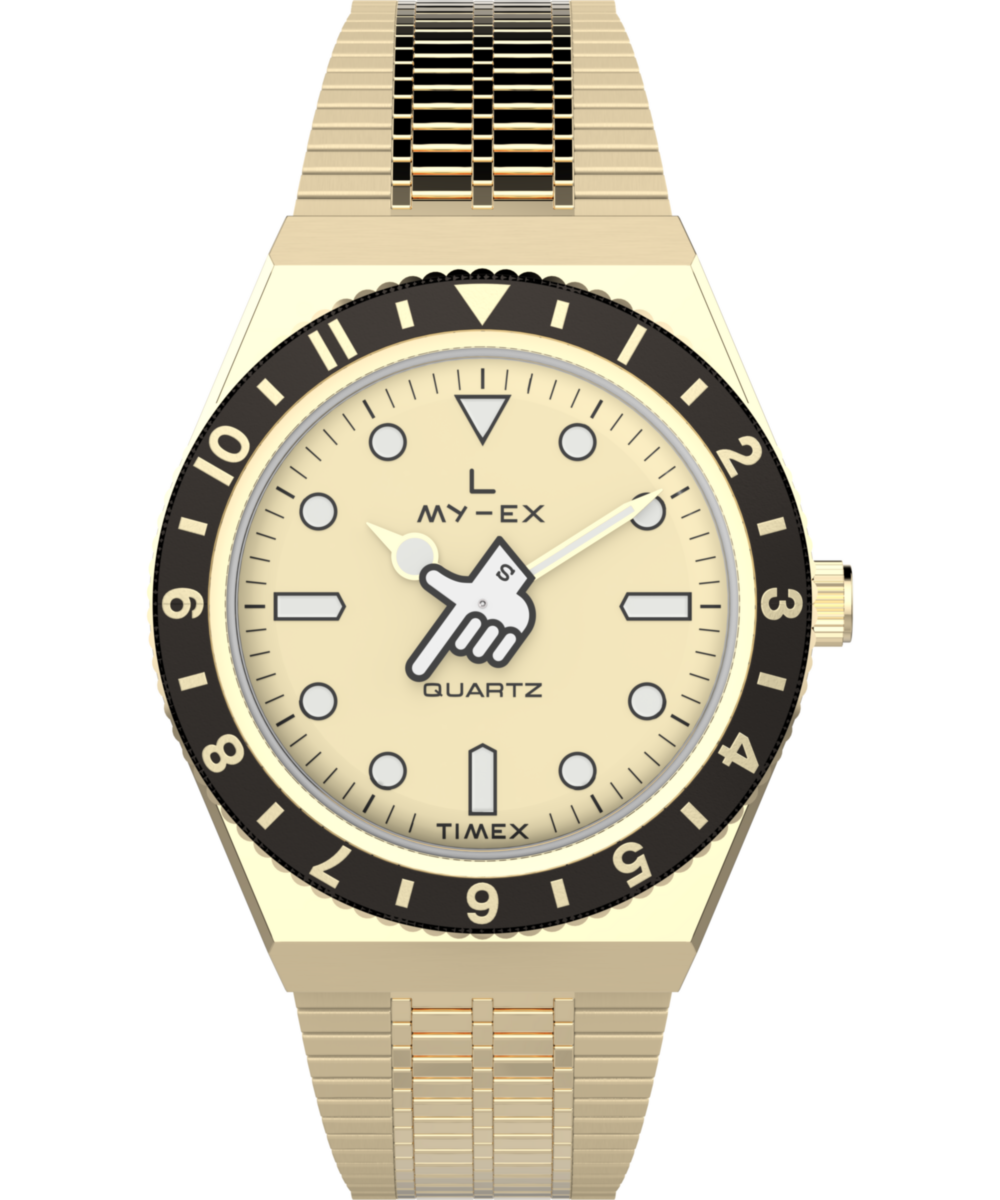Timex x seconde/seconde/ Loser 38mm Stainless Steel Bracelet Watch