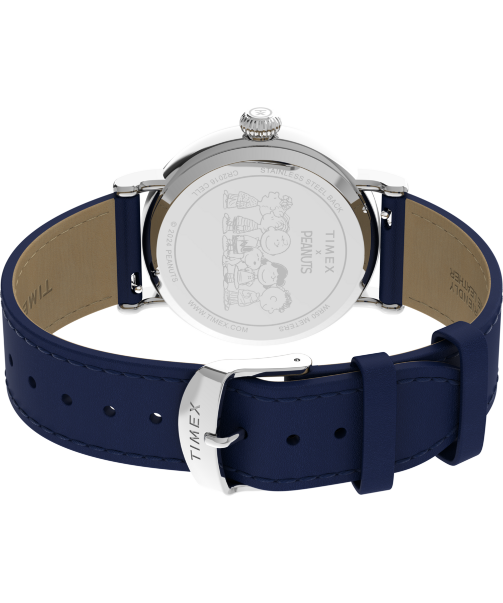 Timex Standard x Peanuts Pumpkin Patch 40mm Leather Strap Watch