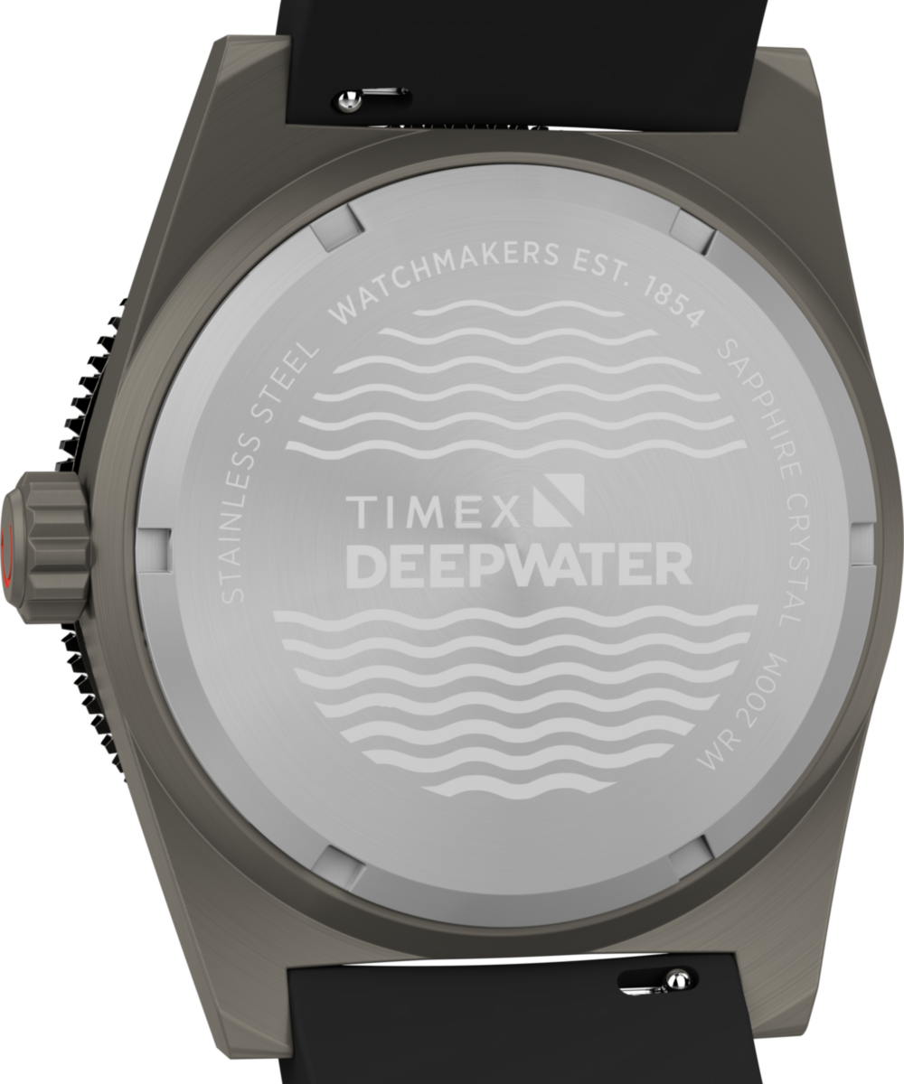 Deepwater Reef 200 41mm Synthetic Rubber Strap Watch