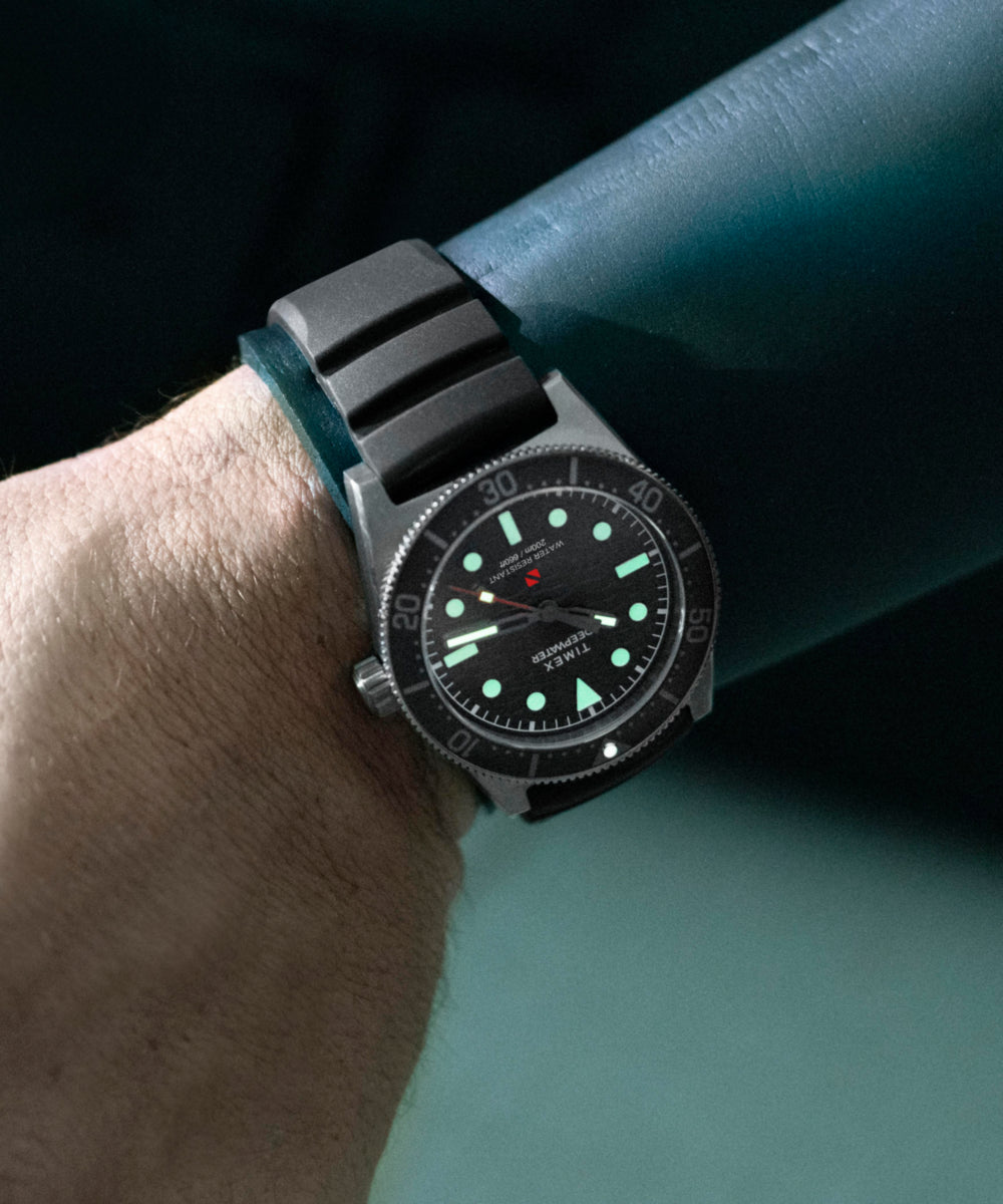 Deepwater Reef 200 41mm Synthetic Rubber Strap Watch