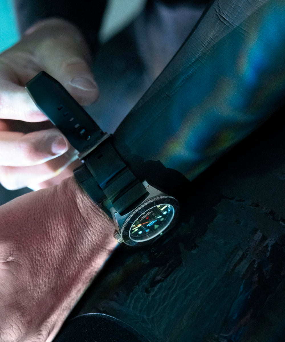 Deepwater Reef 200 41mm Synthetic Rubber Strap Watch