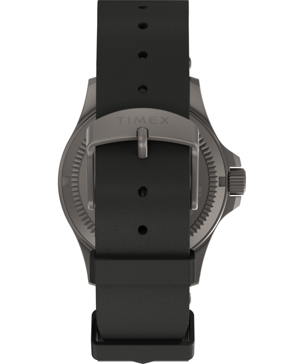 Expedition Titanium 38mm Leather Strap Watch