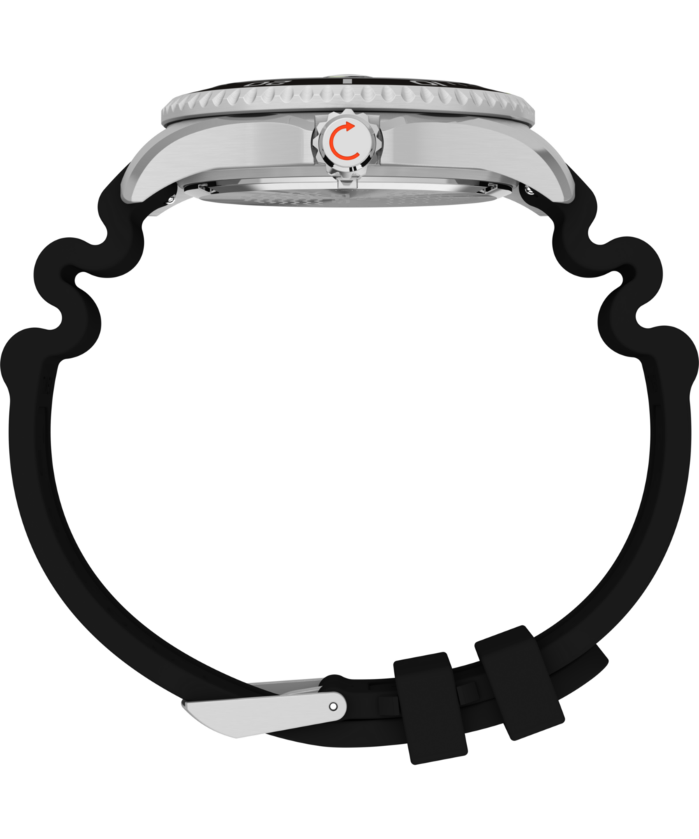 Deepwater Meridian 200 44mm Synthetic Rubber Strap Watch