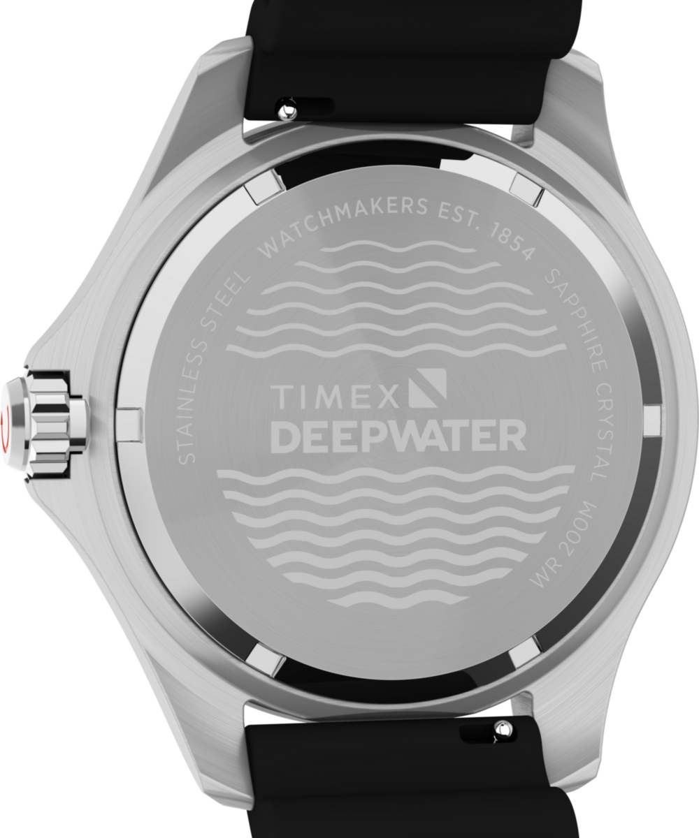 Deepwater Meridian 200 44mm Synthetic Rubber Strap Watch