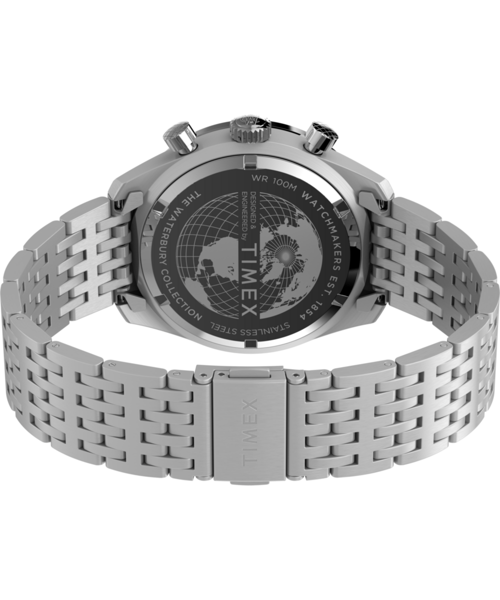 Waterbury Traditional Chronograph 41mm Stainless Steel Bracelet Watch
